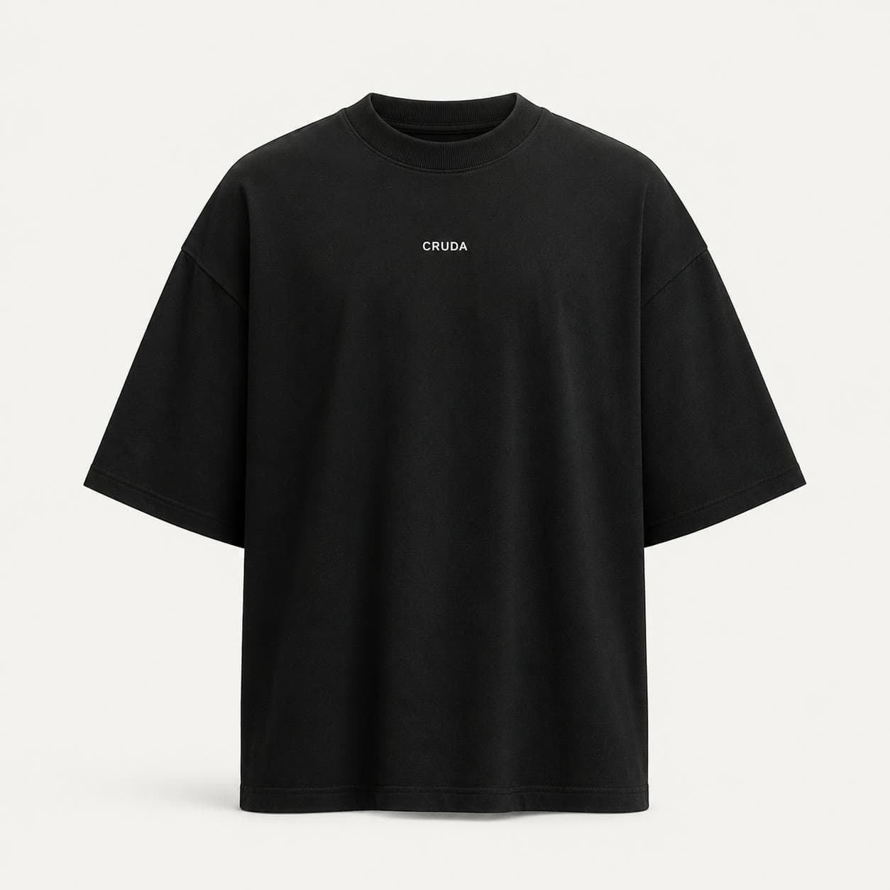 Remera CRUDA negra